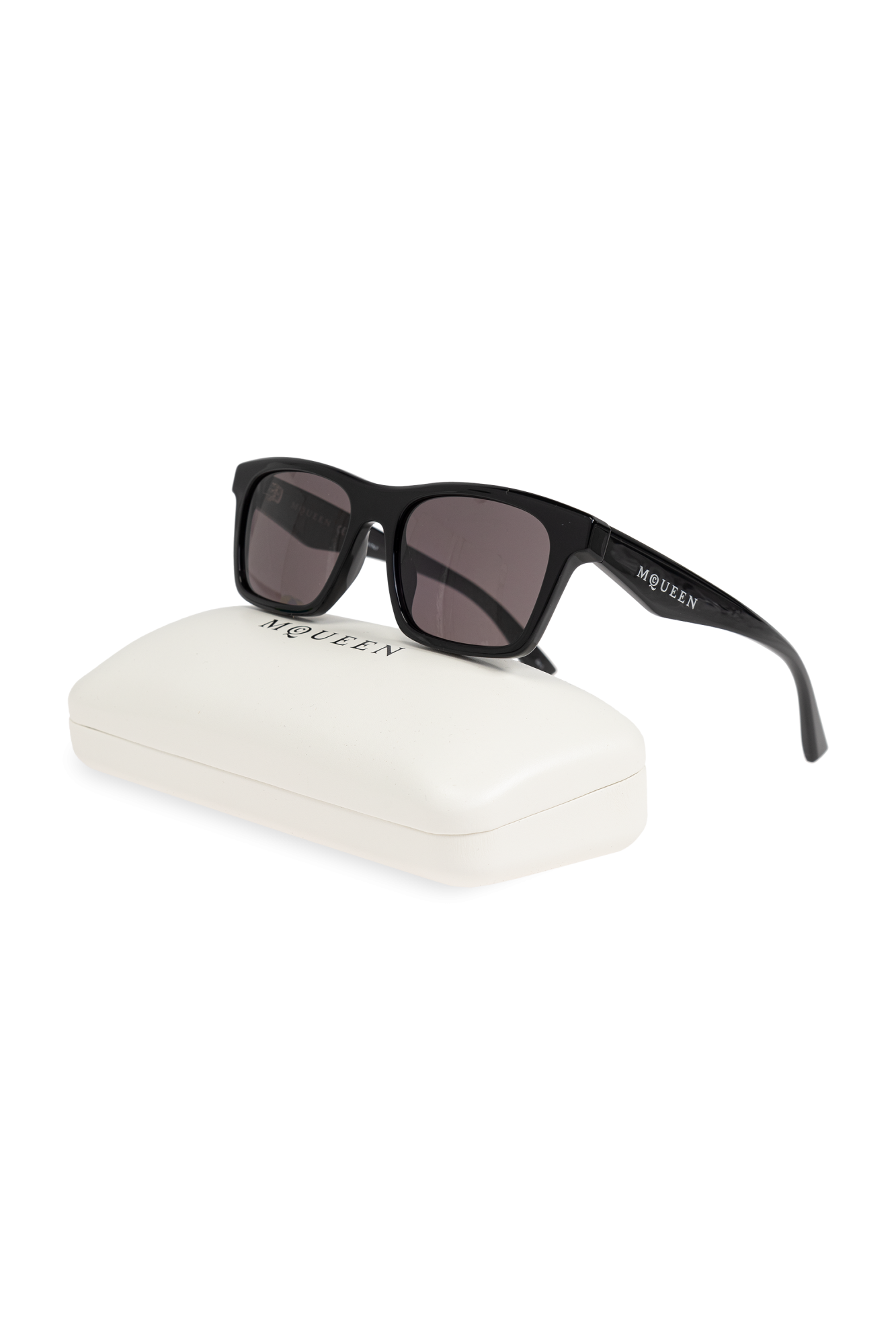 サングラス alexander mcqueen SUN GLASS (760621J0749 1056) Black Sunglasses Alexander McQueen - Vitkac AS